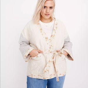 Madewell x The New Denim Project® Patchwork Wrap Jacket